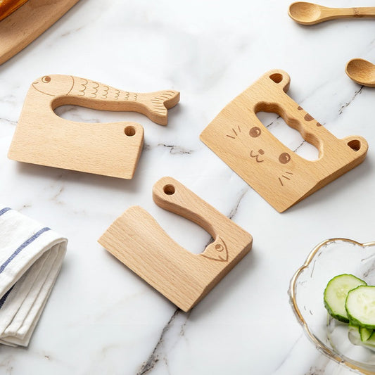 TinyChef Wooden Kids Knife