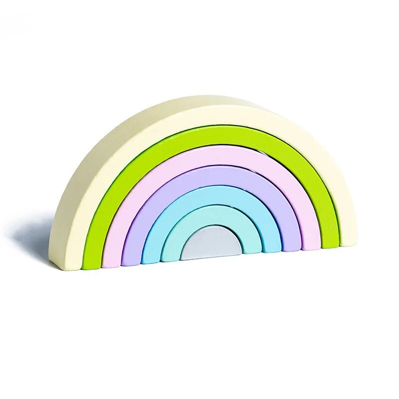 Rainbow Montessori Color Blocks